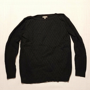 WARM Calvin Klein Dress Sweater BLACK Women's Size Medium Long Sleeve